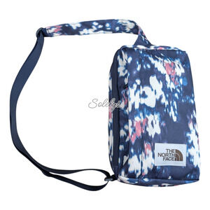 The North Face Field Bag Crossbody TNF Aviator Navy Abstract Floral RARE OG NWT